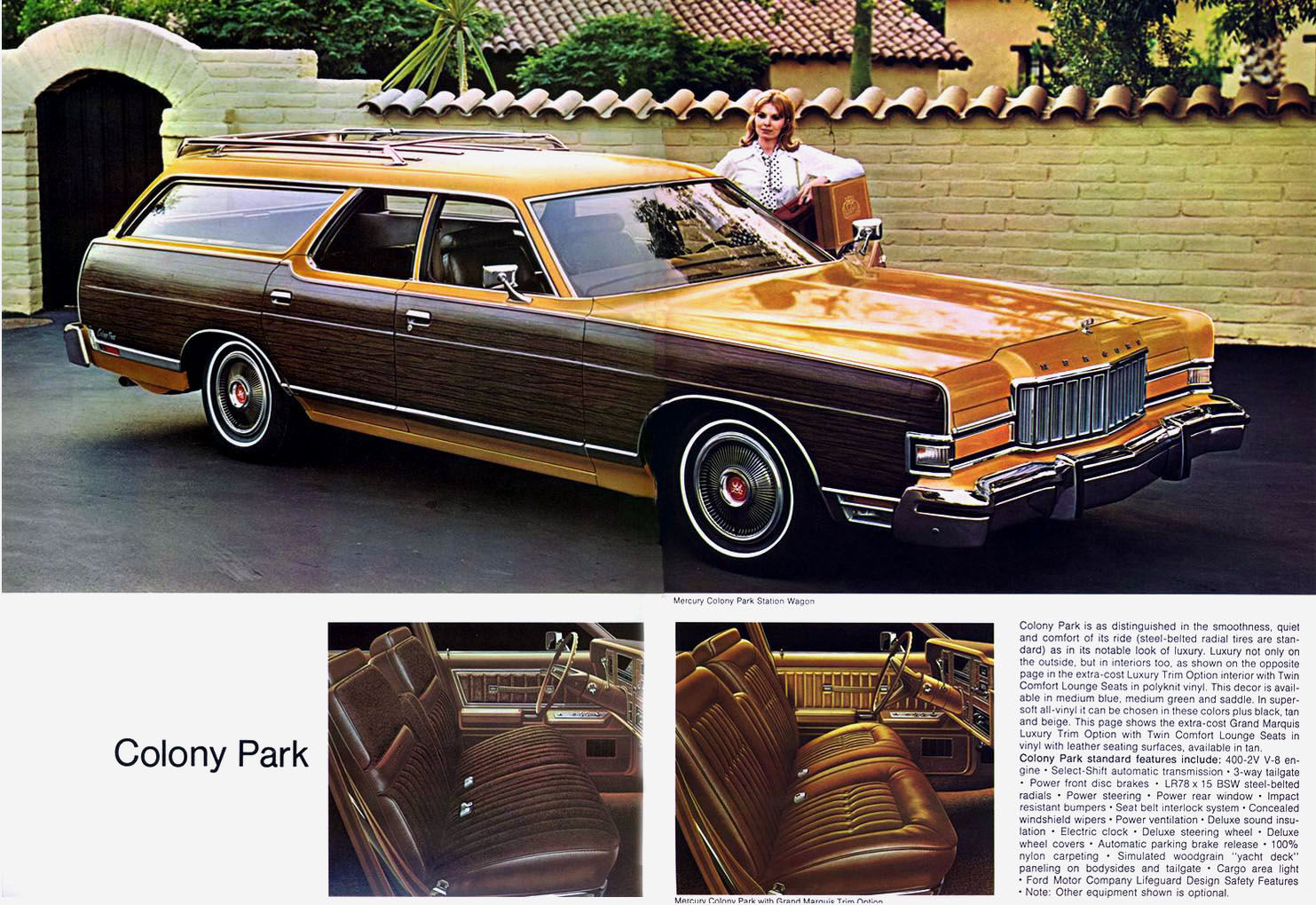 1974 Mercury Wagons Brochure Page 5